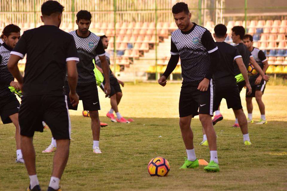 من تدريبات الفريق