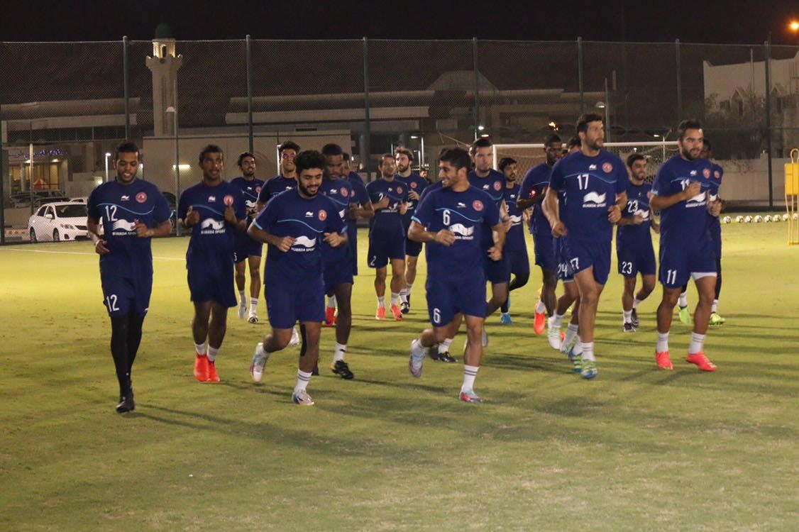 جانب من التدريبات