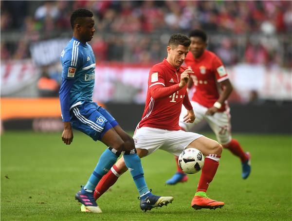 من مباراة سابقة بين بايرن ميونيخ وهامبورج