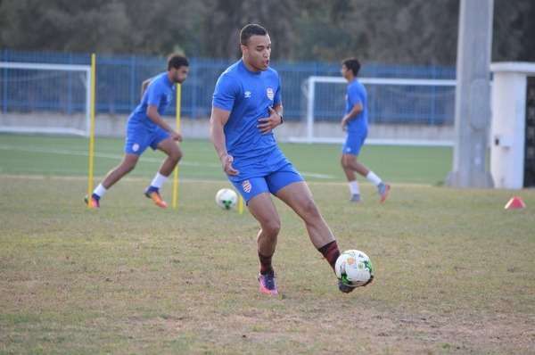 ماتيو روزيكي خلال التدريبات