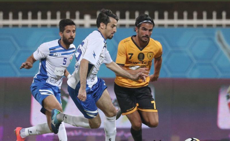 جانب من المباراة