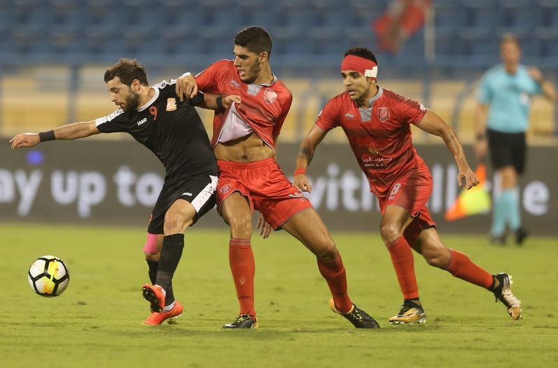 جانب من المباراة