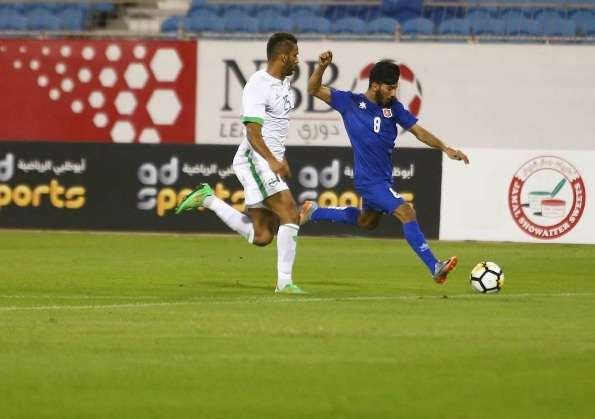 جانب من مباراة البديع والحالة