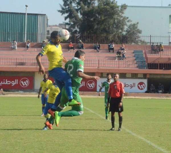 لقطة من المباراة