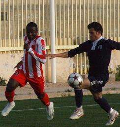 كابالونجو يقود شباب الاردن للفوز على الرمثا