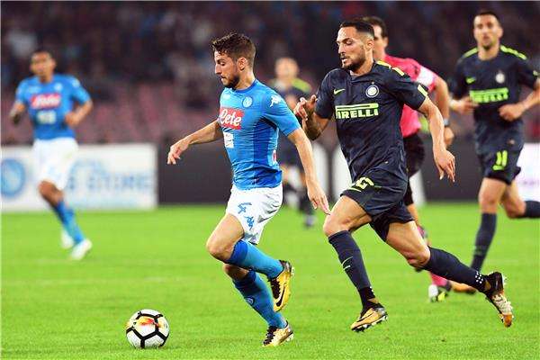 من مواجهة إنتر ميلان ونابولي