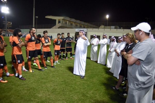 جانب من مران اليوم