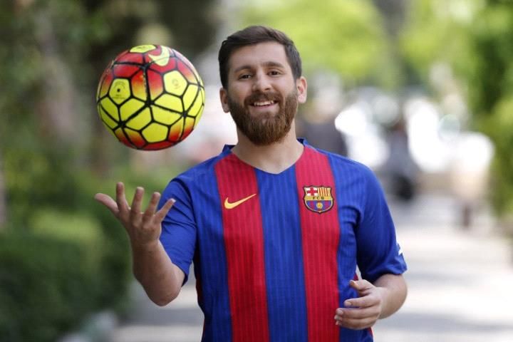 شبيه ليو ميسي