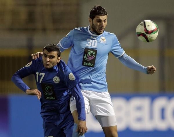 من لقاء سابق بين الرمثا والفيصلي