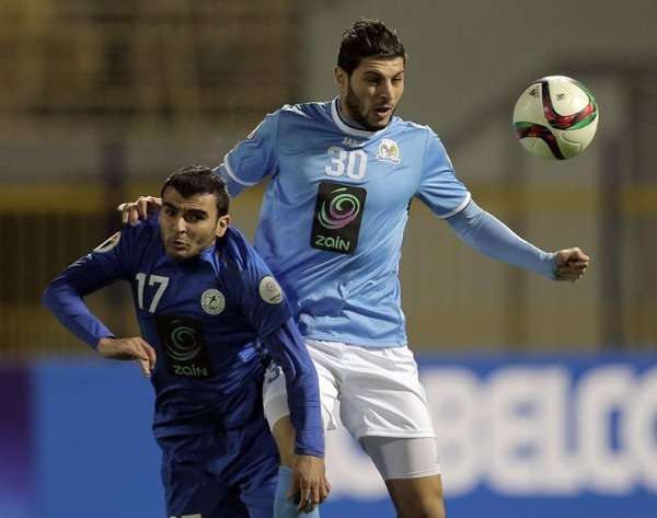 من لقاء سابق بين الرمثا والفيصلي