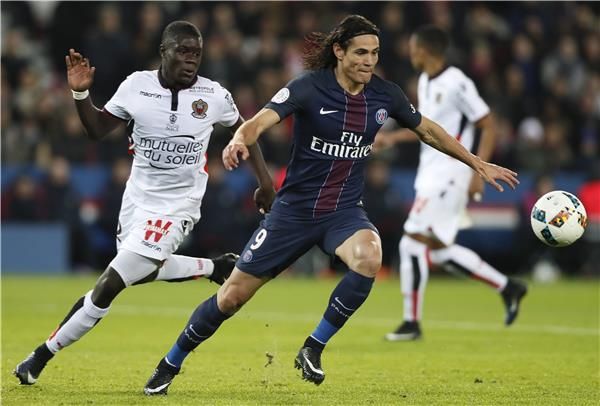 لقطة من مباراة سابقة بين سان جيرمان ونيس