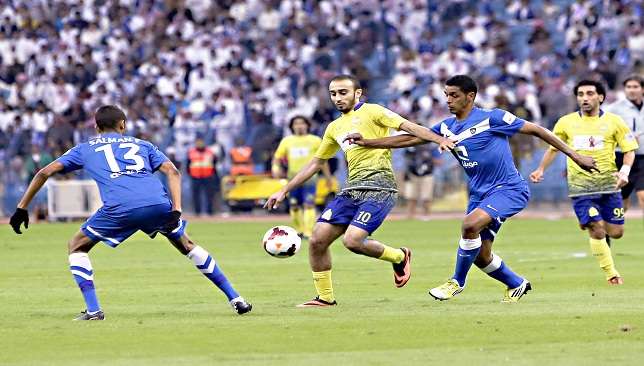جانب من مباراة سابقة بين الفريقين