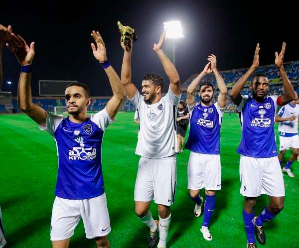 لاعبو الهلال السعودي