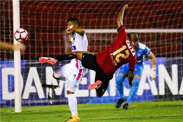 جانب من المباراة