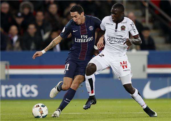 من مباراة سابقة بين سان جيرمان ونيس