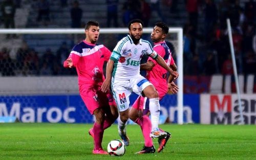 جانب من مباراة سابقة بين الفريقين