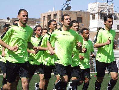 شباب الاردن يباشر تدريباته بصنعاء