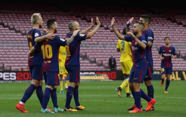 لاعبو برشلونة