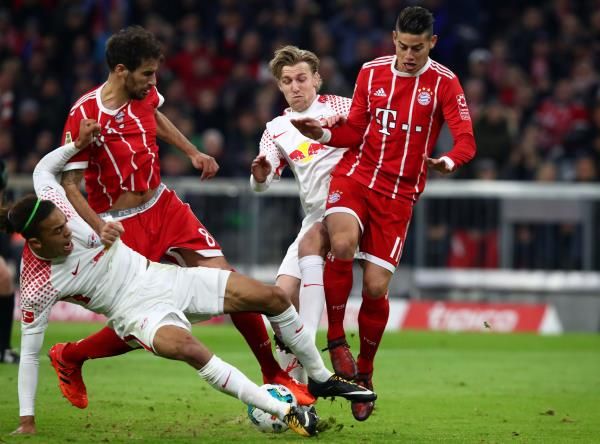 جانب من المباراة