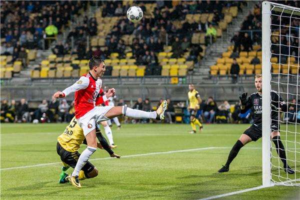 لقطة من المباراة