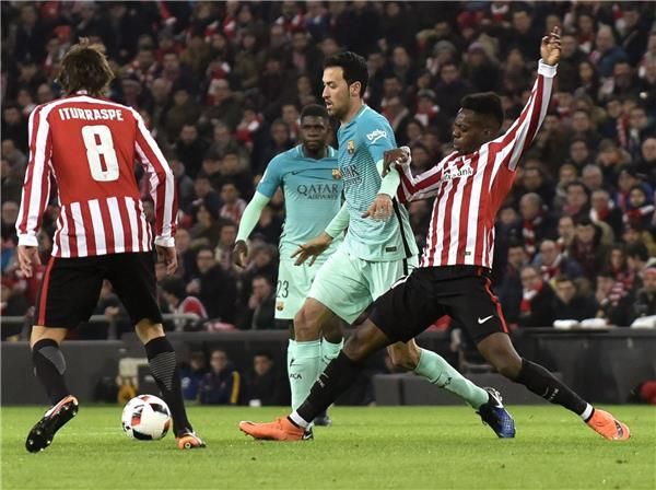 بوسكيتس أمام بيلباو