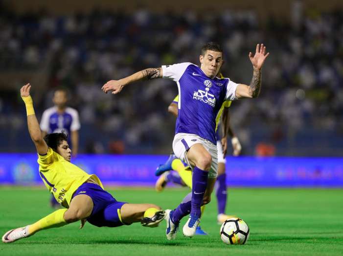 من لقاء النصر والهلال