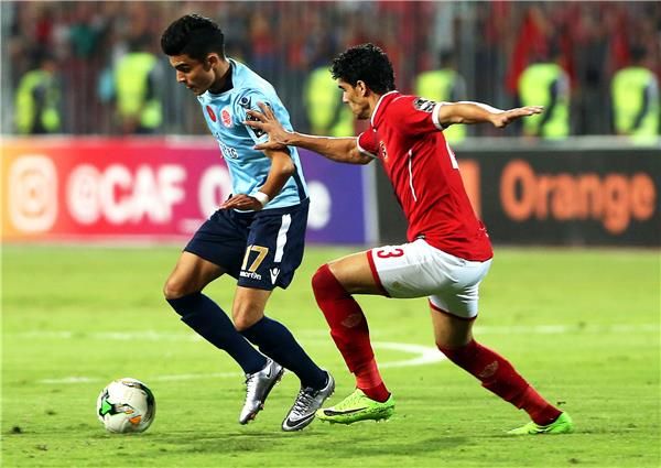 من لقاء الأهلي والوداد