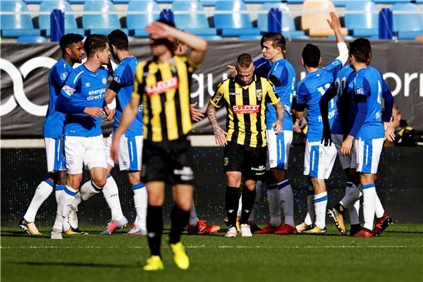 لقطة من المباراة