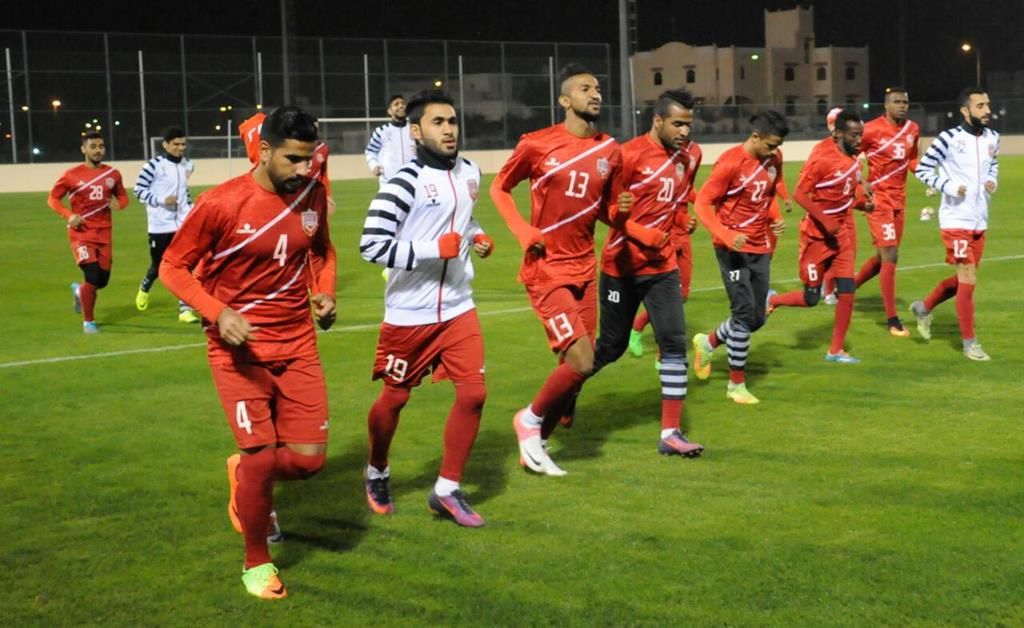تدريبات منتخب البحرين - أرشيفية