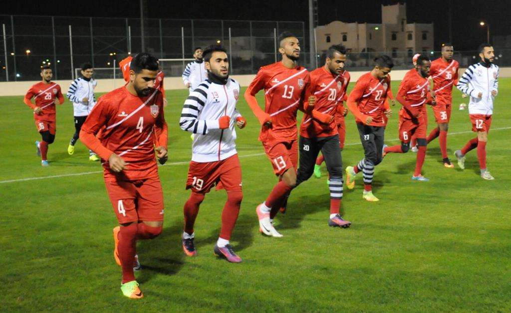 تدريبات منتخب البحرين - أرشيفية
