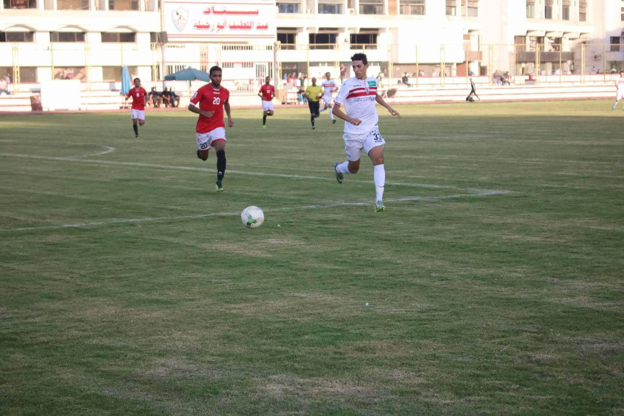 جانب من المباراة