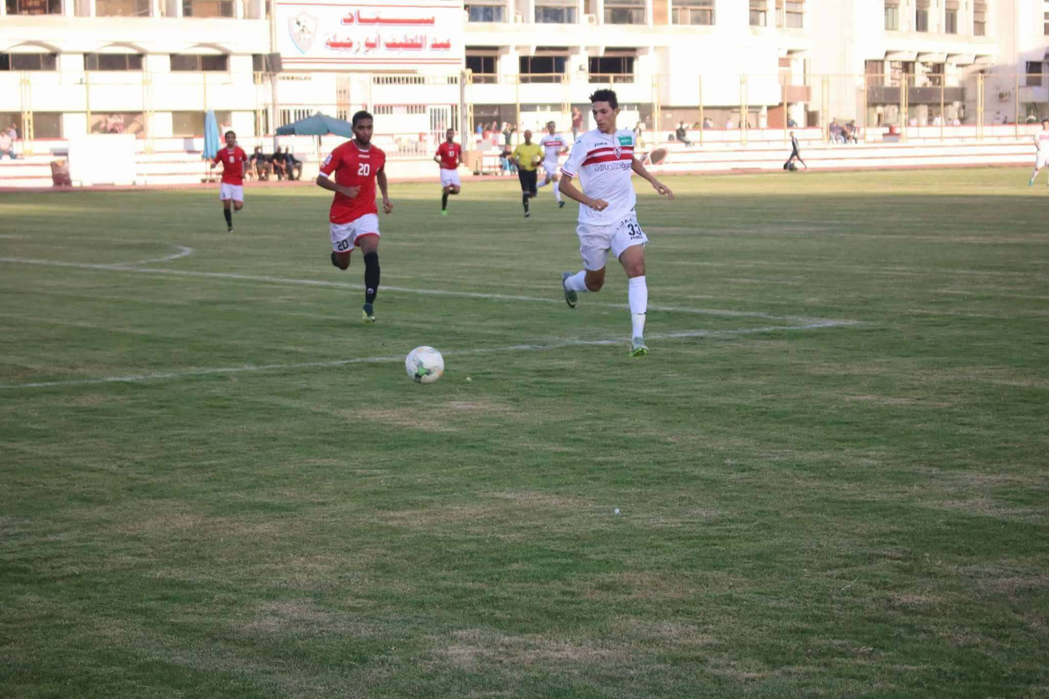 جانب من المباراة