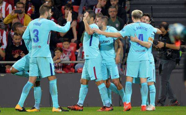 لاعبو برشلونة