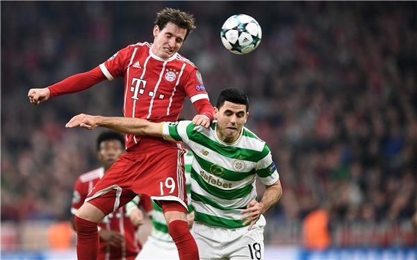 مواجهة سابقة بين بايرن ميونيخ وسيلتك