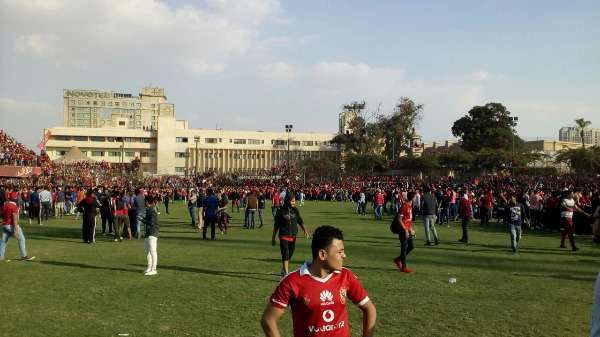 جماهير الأهلي في ملعب التتش