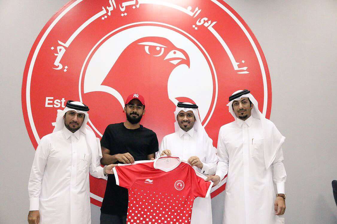 ياسين يعقوب مع مسؤولي العربي