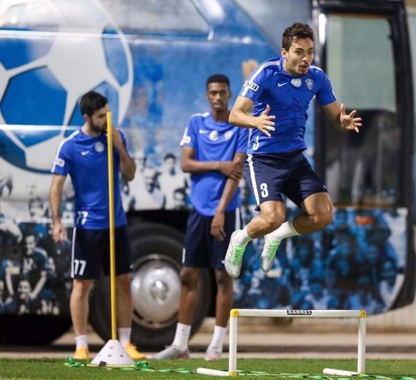من تدريبات الفريق اليوم 