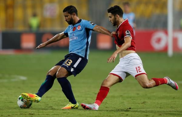 لقطة من مباراة الذهاب