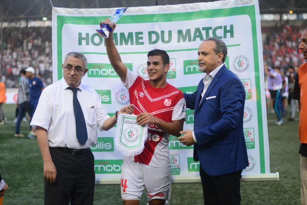 زكريا دراوي يتوج في مباراة سابقة