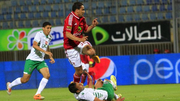 من مباراة سابقة للأهلي أمام أحد الفرق المغربية