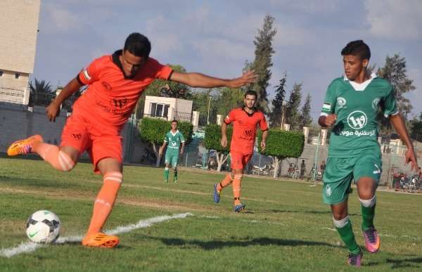 لقطة من الدوري الفلسطيني