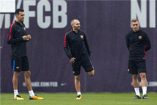 لاعبو برشلونة