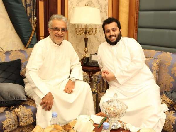 تركي آل الشيخ وسلمان بن إبراهيم