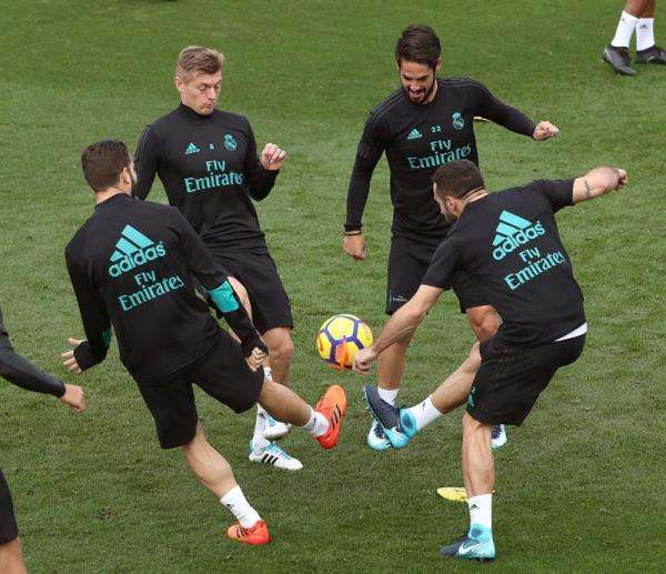 من مران ريال مدريد