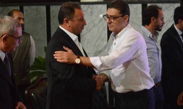 محمود طاهر مع محمود الخطيب