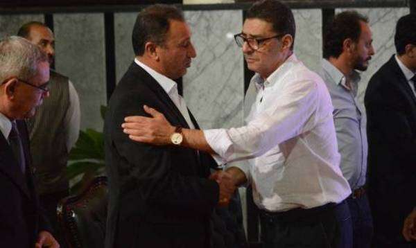 محمود طاهر مع محمود الخطيب