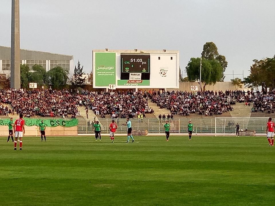 لقطة من المباراة