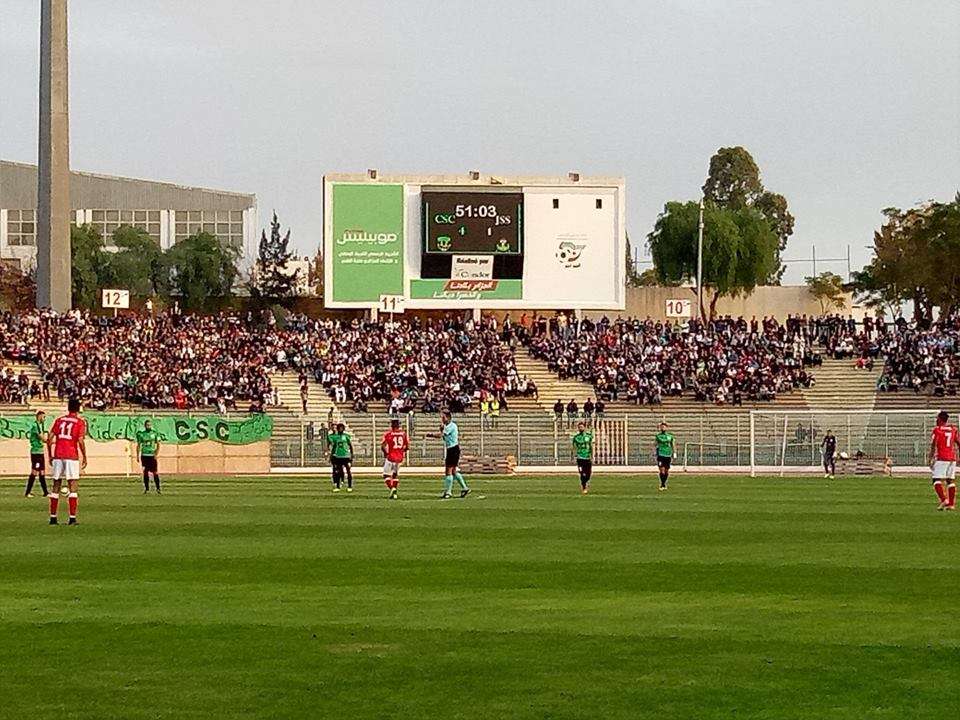 لقطة من المباراة
