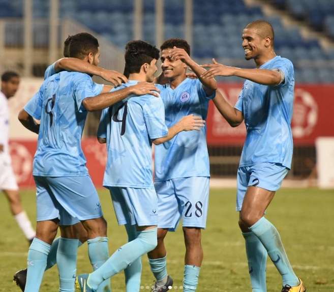 فرحة لاعبي الرفاع