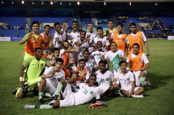 لاعبو منتخب السعودية للشباب
